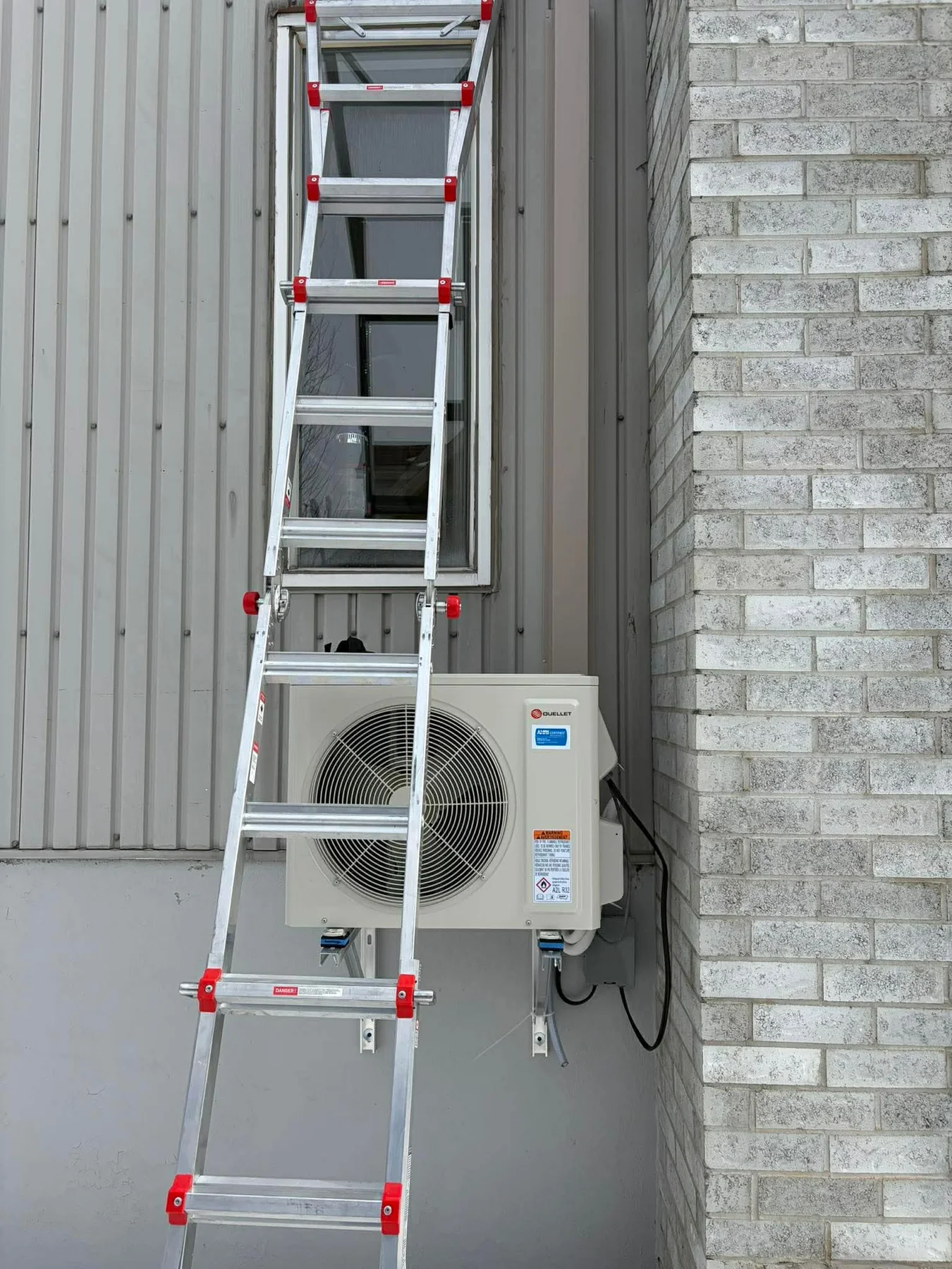 Photo de réalisation — Installation de thermopompes 8